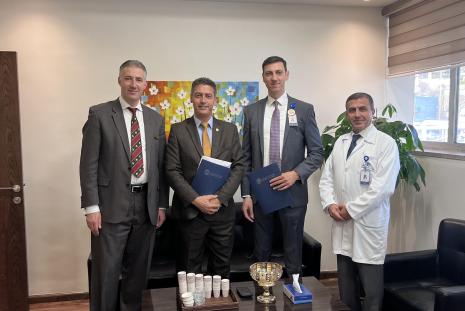 The ϲͶעapp and the Istishari Hospital in Amman Sign a Cooperation Agreement to Train Medical Students